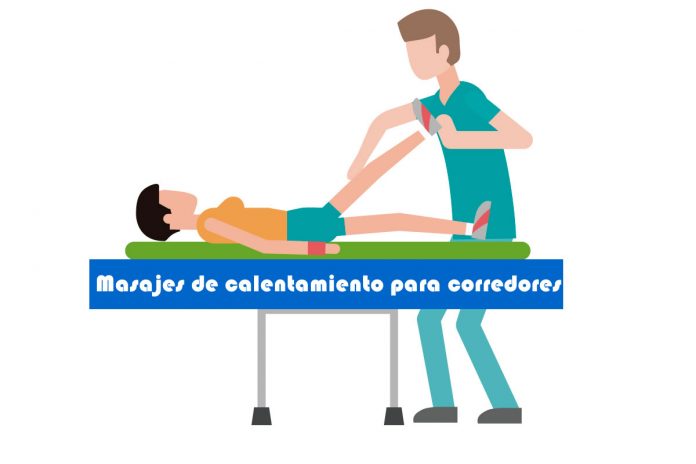 Masajes de calentamiento para corredores