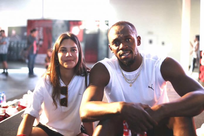 ADRIANA LIMA Y USAIN BOLT