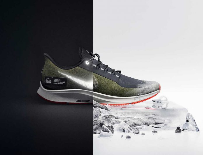 pastor Ejemplo Cesta Conoce el nuevo Nike Air Zoom Pegasus 35 Shield Water - Repellent
