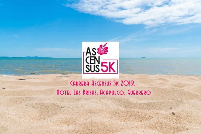 carrera Ascensus 5K 2019, el 20 de enero se llevará acabo la carrera Ascensus 5k, en el Hotel las Brisas, Acapulco, Guerrero. No se ustedes, pero suena al pretexto ideal para unas vacaciones, disfrutar con la pareja y amigos.