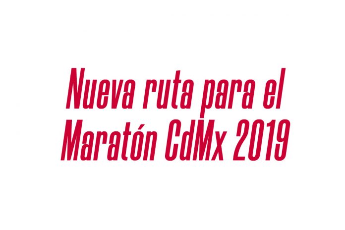 ruta al Maratón de la Ciudad de México 2019