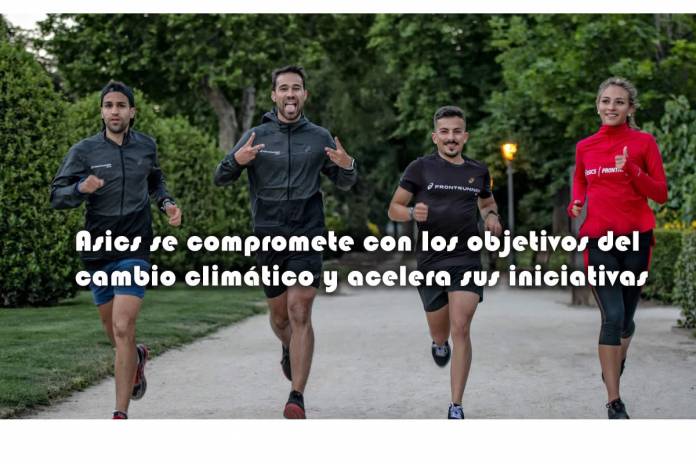 Asics se compromete con los objetivos del cambio climático y acelera sus iniciativas Asics se compromete con los objetivos del cambio climático y acelera sus iniciativas