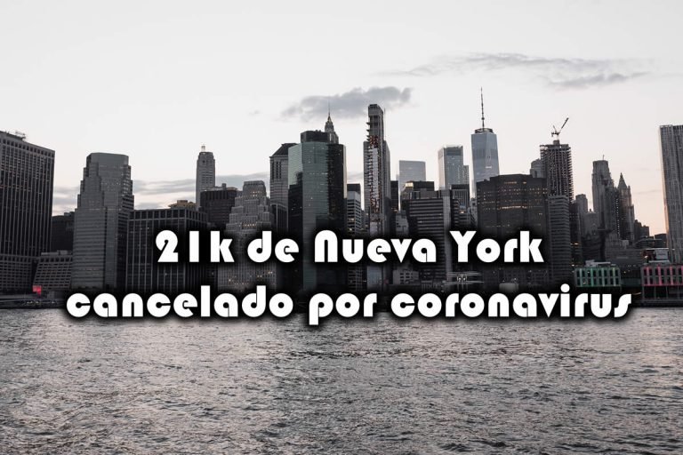 Medio Maratón de Nueva York cancelado por riesgo de coronavirus