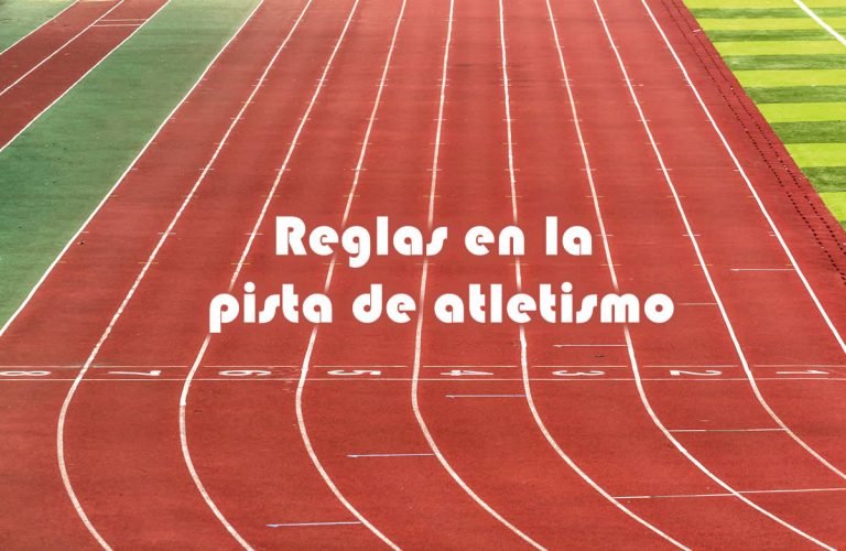 Reglas en la pista de atletismo