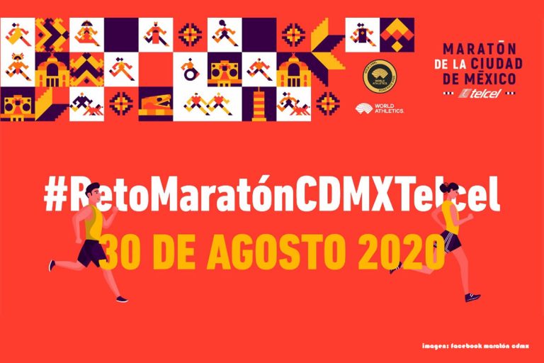 Lanzan el reto Maratón CdMx Telcel para celebrar de manera simbólica la edición 2020