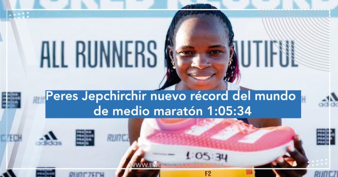 Peres Jepchirchir nuevo récord del mundo de medio maratón