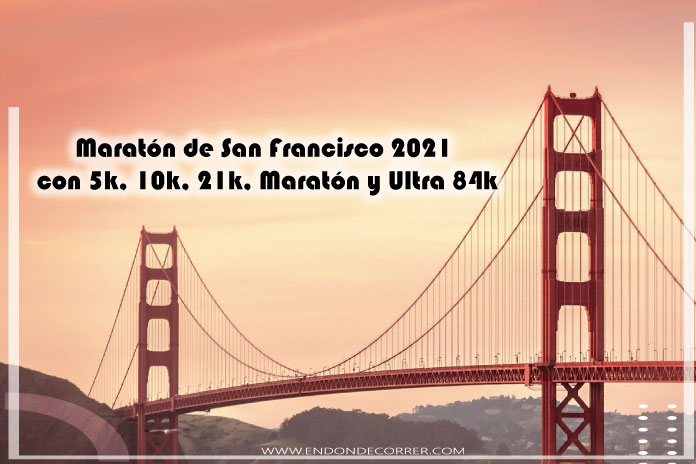 Maratón de San Francisco con 5k, 10k, 21k, Maratón y Ultra 84k
