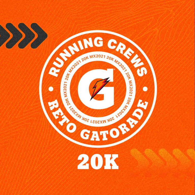 Reto Virtual Gatorade Running Crews 20k