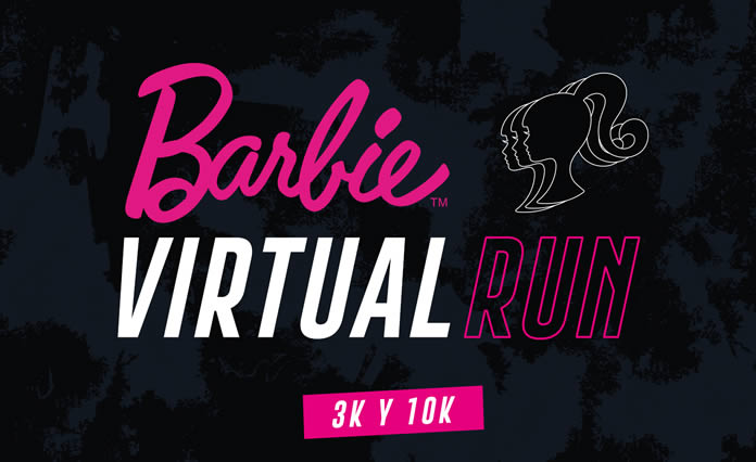 Carrera Barbie Virtual Run corre a distancia 5 o 10 kilómetros