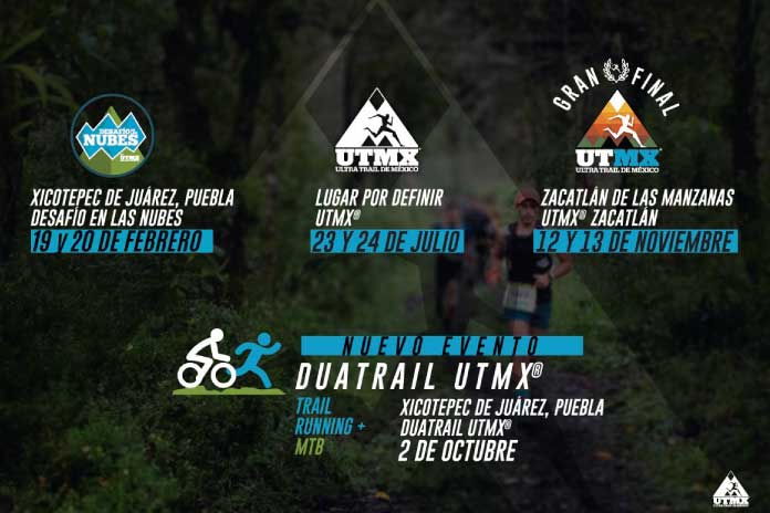 Ultra Trail de México dio a conocer su calendario 2022 de su campeonato UTMX