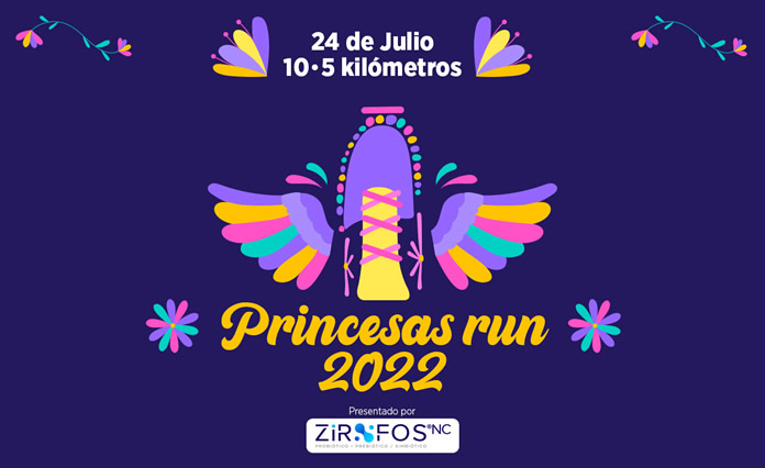 La carrera Princesas Run 2022 corre 5 y 10 kilómetros en Julio