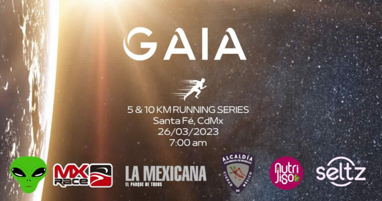 GAIA 5k & 10K en el Parque la Mexicana en Santa Fe donde podrás correr con tu mascota.