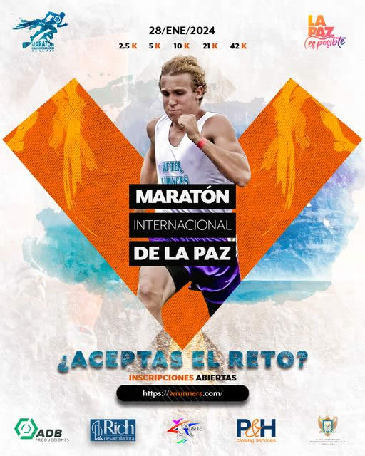 Maratón & 21k Internacional de La Paz 2024