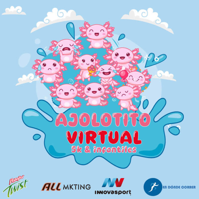 Ajolotito Virtual 5K Infantiles 2026